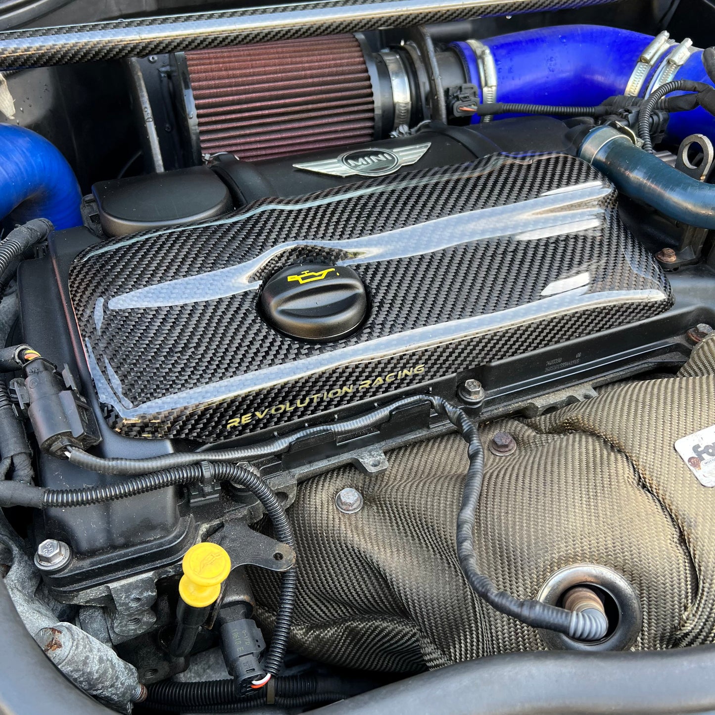 R56 N18 Carbon Fibre Engine Cover