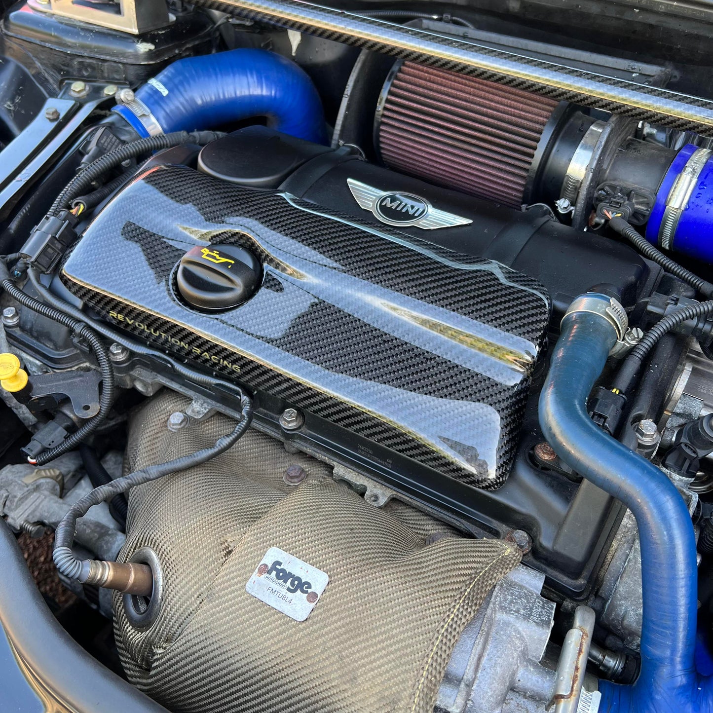 R56 N18 Carbon Fibre Engine Cover